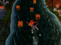 une photo d'Ã©cran de Crash Bandicoot 2 sur Sony Playstation